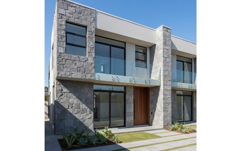 Duplex House Architecture for Growing Families